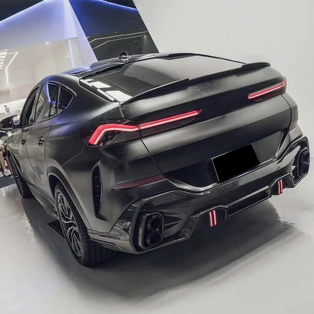 BMW X6 G06 2019–2027 Carbon spoiler víka kufru V2 fotografie 4