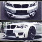 BMW řada 1 E81/E82/E87/E88 2004–2011 Přední lip spoiler na nárazník Lip V2 (pro 1M E82, karbon) fotografie 4