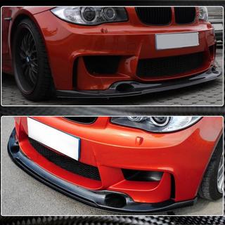 Přední lip spoiler na nárazník Lip V2 (pro 1M E82, karbon) BMW řada 1 E81/E82/E87/E88 2004–2011 fotografie 3