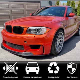 Přední lip spoiler na nárazník Lip V1 (pro 1M E82, karbon) BMW řada 1 E81/E82/E87/E88 2004–2011 fotografie 2