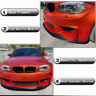 Přední lip spoiler na nárazník Lip V1 (pro 1M E82, karbon) BMW řada 1 E81/E82/E87/E88 2004–2011 fotografie 3