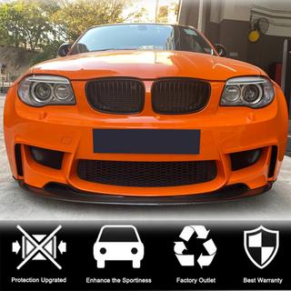 Přední lip spoiler na nárazník Lip V1 (pro 1M E82, karbon) BMW řada 1 E81/E82/E87/E88 2004–2011 fotografie 4