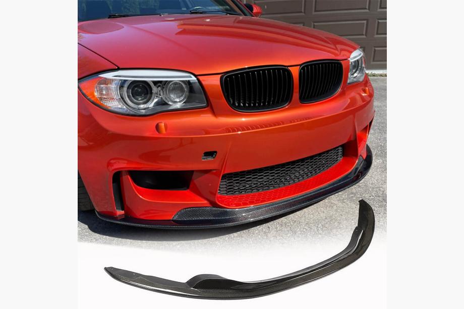 BMW řada 1 E81/E82/E87/E88 2004–2011 Přední lip spoiler na nárazník Lip V1 (pro 1M E82, karbon) Image