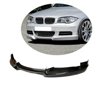 Kryt předního nárazníku – lip (pro E82/E88 M-Sport, karbon) BMW řada 1 E81/E82/E87/E88 2004–2011 fotografie 1