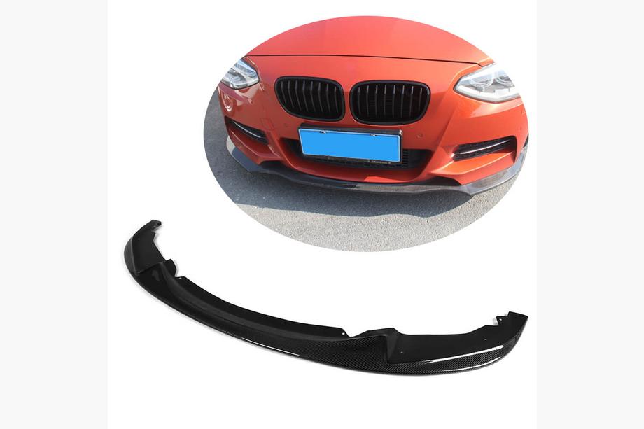 BMW řada 1 F20/F21 2011–2019 Nástavec předního nárazníku Lip (pro M-Sport 2011-2015, karbon) Fotografie 1