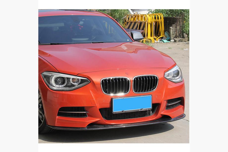 BMW řada 1 F20/F21 2011–2019 Nástavec předního nárazníku Lip (pro M-Sport 2011-2015, karbon) Fotografie 3