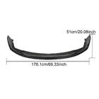 BMW řada 1 F40 2019–2024 Přední lip spoiler na nárazník (pro M-Sport, karbon) fotografie 6