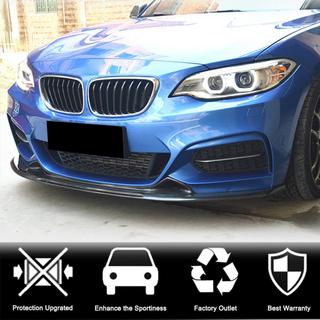Přední lip spoiler na nárazník V1 (pro F22/F23 M-Sport, karbon) BMW řady 2 F22/F23 2014–2021 fotografie 2