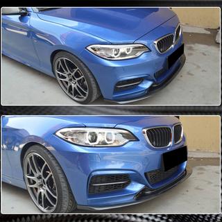 Přední lip spoiler na nárazník V1 (pro F22/F23 M-Sport, karbon) BMW řady 2 F22/F23 2014–2021 fotografie 4