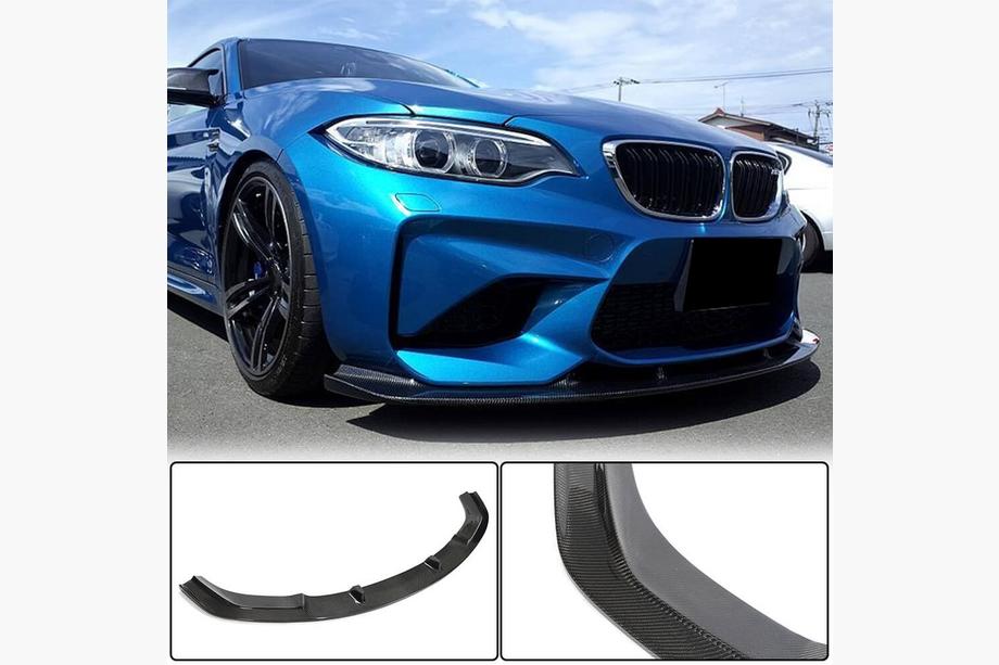 BMW řady 2 F22/F23 2014–2021 Přední lip spoiler nárazníku Lip V6 (pro F87 M2, karbon) Image