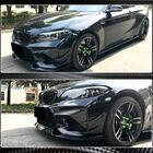 BMW řady 2 F22/F23 2014–2021 Lip spoiler na přední nárazník Lip V5 (pro F87 M2, karbon) fotografie 9