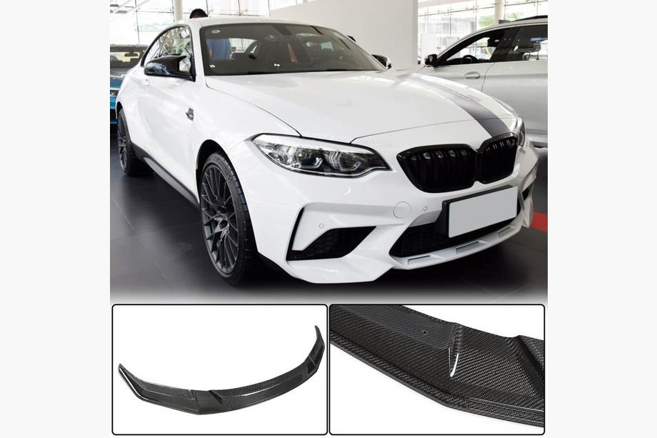 BMW řady 2 F22/F23 2014–2021 Přední lip spoiler Lip V1 (pro F87 M2 Competition, karbon) Image