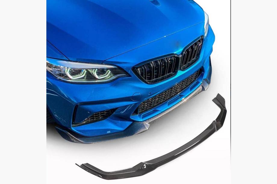 BMW řady 2 F22/F23 2014–2021 Nástavec předního nárazníku Lip V3 (pro F87 M2 Competition, karbon) Image