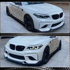 BMW řady 2 F22/F23 2014–2021 Přední lip spoiler Lip V4 na nárazník (pro F87 M2 Competition, karbon) fotografie 4