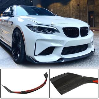 Přední lip spoiler Lip V4 na nárazník (pro F87 M2 Competition, karbon) BMW řady 2 F22/F23 2014–2021 fotografie 1