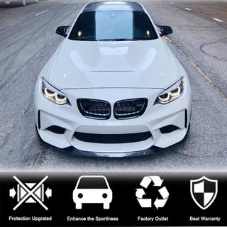 Přední lip spoiler Lip V4 na nárazník (pro F87 M2 Competition, karbon) BMW řady 2 F22/F23 2014–2021 fotografie 3