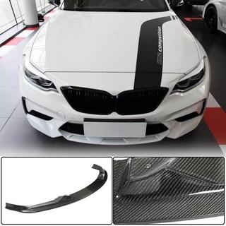 Lip spoiler předního nárazníku V6 (pro F87 M2 Competition, karbon) BMW řady 2 F22/F23 2014–2021 fotografie 1