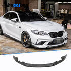 BMW řady 2 F22/F23 2014–2021 Přední lip spoiler na nárazník Lip V2 (pro F87 M2 Competition, karbon) fotografie 1