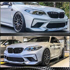 BMW řady 2 F22/F23 2014–2021 Přední lip spoiler na nárazník Lip V2 (pro F87 M2 Competition, karbon) fotografie 2