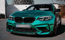 BMW řady 2 F22/F23 2014–2021 Přední lip spoiler na nárazník Lip V2 (pro F87 M2 Competition, karbon) fotografie 7