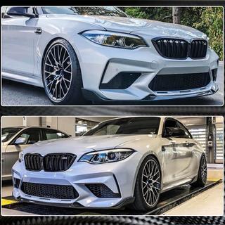 Přední lip spoiler na nárazník Lip V2 (pro F87 M2 Competition, karbon) BMW řady 2 F22/F23 2014–2021 fotografie 2