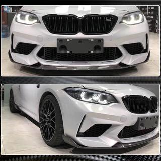 Přední lip spoiler na nárazník Lip V2 (pro F87 M2 Competition, karbon) BMW řady 2 F22/F23 2014–2021 fotografie 3