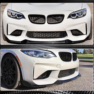 Přední lip spoiler na nárazník Lip V4 (pro F87 M2, karbon) BMW řady 2 F22/F23 2014–2021 fotografie 4