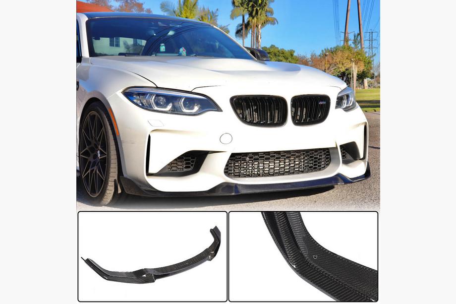 BMW řady 2 F22/F23 2014–2021 Přední lip spoiler na nárazník Lip V4 (pro F87 M2, karbon) Image