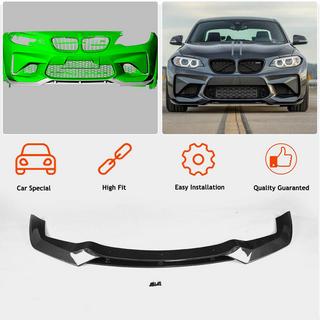 Lip spoiler předního nárazníku Lip V2 (pro F87 M2, karbon) BMW řady 2 F22/F23 2014–2021 fotografie 2