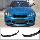 BMW řady 2 F22/F23 2014–2021 Karbonový přední lip spoiler Lip V1 (pro F87 M2) fotografie 1