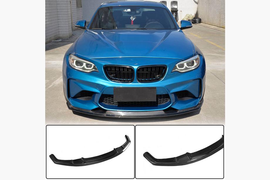 BMW řady 2 F22/F23 2014–2021 Přední lip spoiler na nárazník FRP V9 (pro F87) Fotografie 1