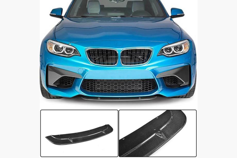 BMW řady 2 F22/F23 2014–2021 Přední lip spoiler na nárazník Lip V7 (pro F87 M2/M2C, karbon) Image