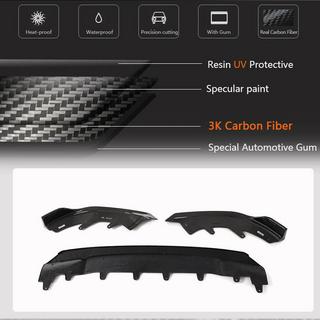 Přední lip spoiler na nárazník (pro M-Sport, karbon) BMW řada 2 G42 2021– fotografie 3