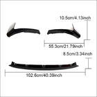 BMW řada 2 G42 2021– Přední lip spoiler na nárazník Lip V1 (pro G87, karbon) fotografie 12