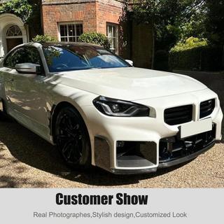 Přední lip spoiler na nárazník Lip V1 (pro G87, karbon) BMW řada 2 G42 2021– fotografie 3