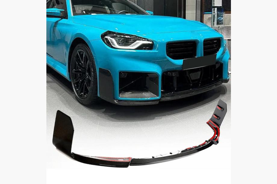BMW řada 2 G42 2021– Přední lip spoiler na nárazník Lip V1 (pro G87, karbon) Image