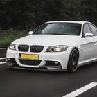 BMW řady 3 E90/E91 2005–2011 Přední nárazníkový lip spoiler ABS V1 (2008-2011 M-Sport) fotografie 2