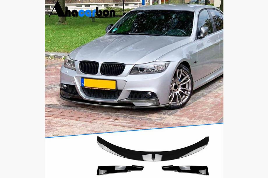 BMW řady 3 E90/E91 2005–2011 Přední nárazníkový lip spoiler ABS V1 (2008-2011 M-Sport) Image
