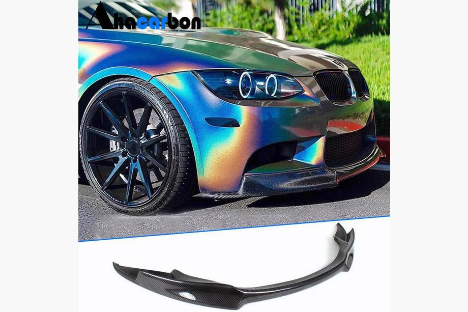 BMW řada 3 E92/E93 2006–2013 Přední lip spoiler na nárazník Lip V-Style (pro M3, karbon) Image