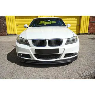Přední lip spoiler na nárazník (pro E90 M-Sport 2008-2011, karbon) fotografie 2