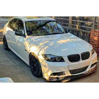 Přední lip spoiler na nárazník (pro E90 M-Sport 2008-2011, karbon) fotografie 4