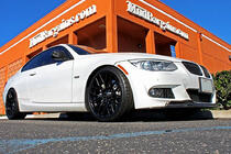 BMW řady 3 E90/E91 2005–2011 FRP V2 lip spoiler předního nárazníku (2010-2012 M-Sport) fotografie 4