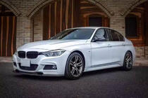 BMW řada 3 F30/F31 2012–2019 Nástavec předního nárazníku FRP V3 (M-Performance) fotografie 6