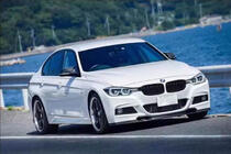 BMW řada 3 F30/F31 2012–2019 Nástavec předního nárazníku FRP V3 (M-Performance) fotografie 7