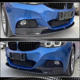 Přední lip spoiler MP-Style (pro M-Sport, karbon) fotografie 4