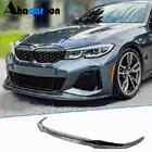 BMW řada 3 G20/G21 2018– Přední lip spoiler Lip V8 (pro M-Sport 2018-2022, karbon) fotografie 1