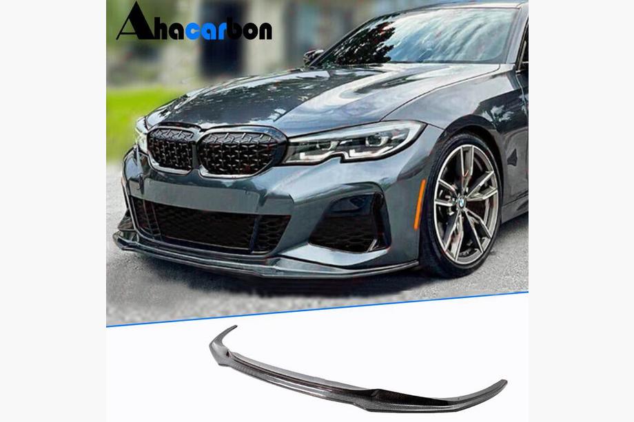 BMW řada 3 G20/G21 2018– Přední lip spoiler Lip V8 (pro M-Sport 2018-2022, karbon) Image