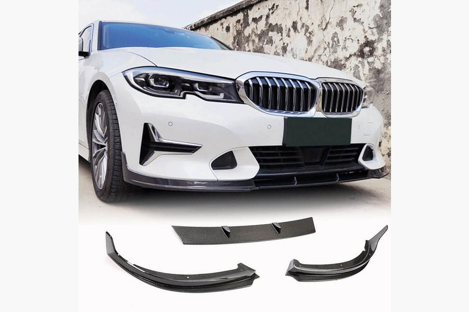 BMW řada 3 G20/G21 2018– Přední lip spoiler na nárazník FRP V3 (2019-2022 Base) Image