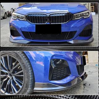 Lip spoiler na přední nárazník AC-Style (pro M-Sport 2018-2022, karbon) BMW řada 3 G20/G21 2018– fotografie 3