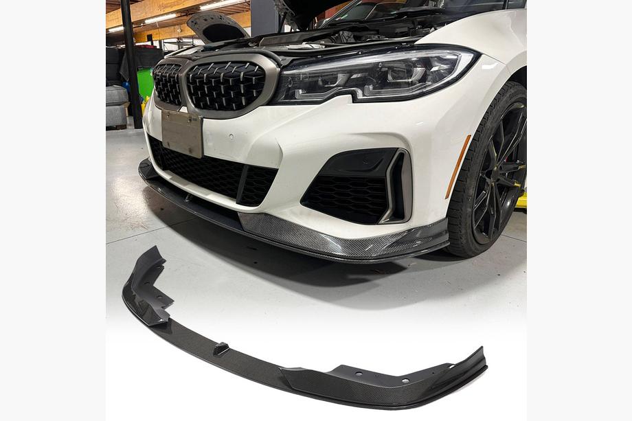 BMW řada 3 G20/G21 2018– Lip spoiler na přední nárazník AC-Style (pro M-Sport 2018-2022, karbon) Image